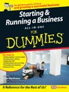Starting and Running a Business All-in-One For Dummies®